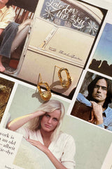 Rhythm Earrings - Gold