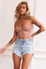 Sheer Luck Top - Mocha