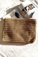 Solstice Weave Bag - Orange Multi