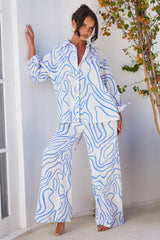 Sunlights In Capri Shirt - Blue