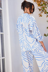 Sunlights In Capri Shirt - Blue