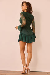 The Only Muse Dress - Forest Green