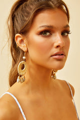 Ubud Dream Earrings - Beige